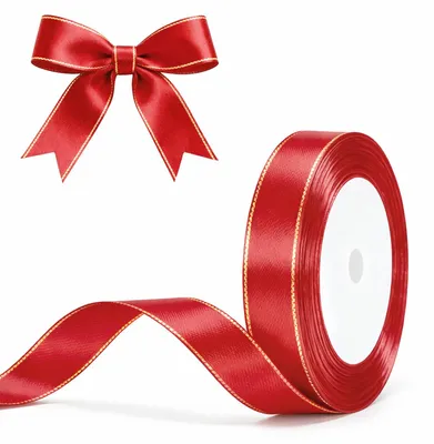 Productafbeelding van Satinband 20mm Burgunderrood - 22m Geschenk- en Dekoratieband
