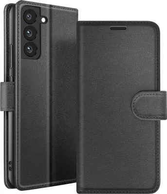 Immagine prodotto di Zanaé, Custodia a portafoglio per Samsung Galaxy S22 con supporto, nero