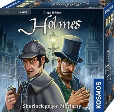 Produktbild von KOSMOS Sherlock gegen Moriarty Brettspiel für 2 Spieler ab 10 Jahren