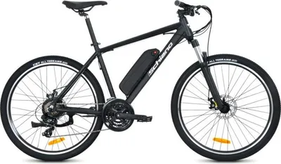 Obrázek produktu pro F.lli Schiano MTB 27,5" – Horská Elektrokola, Hliníkový Rám, 27,5", 21 Rychlostí, Motor 250 W, Baterie 36V 10,4 Ah – Černá