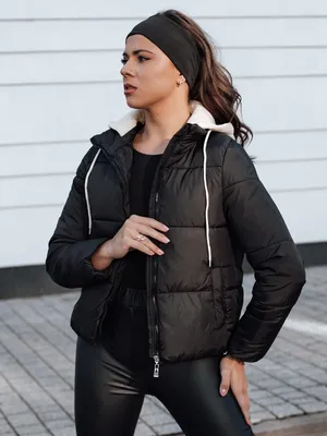 Productafbeelding van Damesjas DSTREET NORDPUFF, kleur: zwart, maat: M