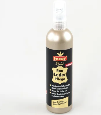 Produktbild von Tecur Rauhlederpflege Raulederspray schwarz 300ml