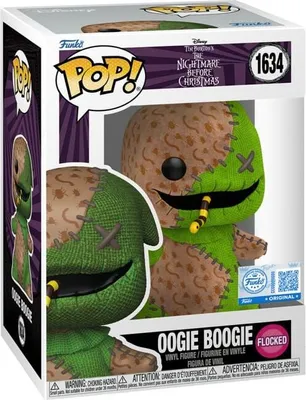 Produktbild von Funko Funko Pop!  Oogie Boogie (Flocked) Vinyl Figur 1634 multicolor Standard