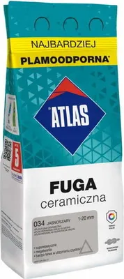 Produktbild von Atlas Keramikmörtel 2 kg hellgrau Fugenmörtel