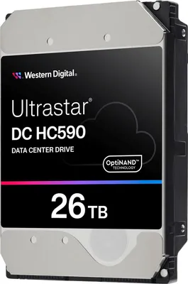 Image de WDC  8.9cm (3.5")  26TB SATA3 WUH722624ALE6L4 7200  512MB intern