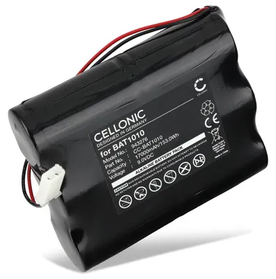 Immagine prodotto di CELLONIC 1x Batteria per Smart home Compatibile con Silentron 5501, 5503, 5532, 861010 – (17000mAh, 9V)