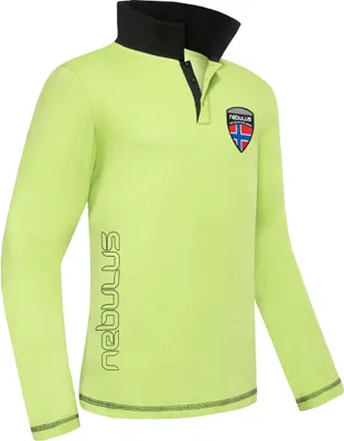 Produktbild von Nebulus Poloshirt langarm BENTUS Herren, Shirt, Sweatshirt, Polo, P5389 - Herren, limettengrün, XXL