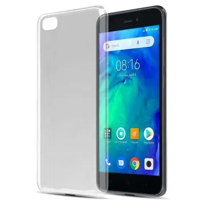 Immagine prodotto di Cadorabo cover per Xiaomi RedMi GO cover protettiva in trasparente cover protettiva TPU silicone cover custodia