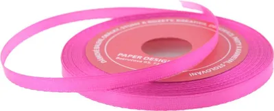 Image de Ruban de satin 6 mm/32 m - rose foncé