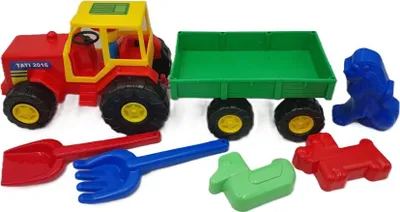 Zdjęcie produktu dla traktor z zest. letnim 7el. siatka