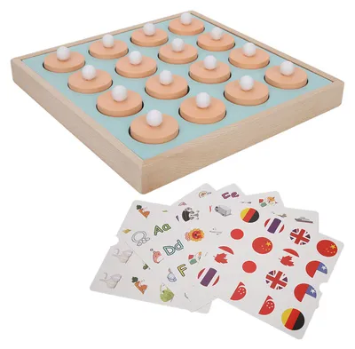 Productafbeelding van Kinderspeelgoed, geheugentraining, geschikt paarspel, educatief Montessori-cadeau voor kinderen