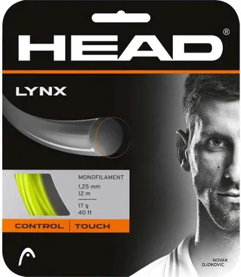 Image de Lynx tennis braid 12 m jaune