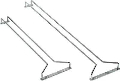 Zdjęcie produktu dla Wieszak na kieliszki chromowana 615x115mm