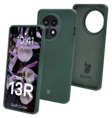 Produktbild von Bizon Soft Case OnePlus 13R dunkelgrün