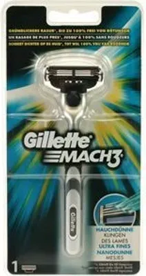 Produktbild von Gillette Mach 3, Metallisch, PEG-115M, PEG-7M, PEG-100, BHT, Aloe Barbadensis, Tocopheryl Acetate., 29,1 mm, 103 mm, 200 mm, 44 g