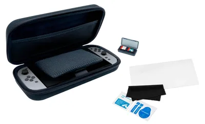 Produktbild von Nacon für Nintendo Switch 2 Tasche Hartschalentasche L Essential Pack schwarz NA028256