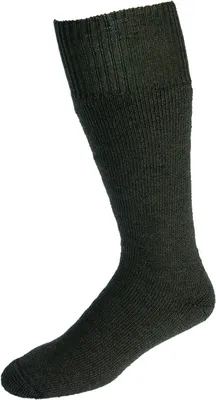 Produktbild von Nordpol Socken grün Vollplüsch 70%W/30%P wadenlang Gr. 39-41
