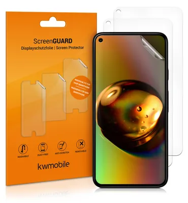 Produktbild von kwmobile 3x Displayschutzfolie kompatibel mit Google Pixel 5 Folie - klare Schutzfolien Set in transparent
