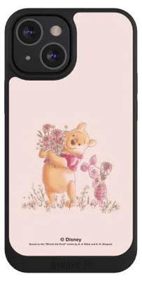 Produktbild von NIVOCASE Handyhülle für Apple iPhone 13 Mini  Hülle NIVOpure Case Schwarz Disney Offizielles Lizenzprodukt Winnie Puuh Ferkel