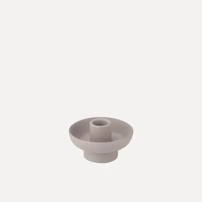 Produktbild von Blomus Kerzenhalter -VELA- Farbe Satellite Größe S Form rund Ø 9 cm, 67146, Shop Exclusive