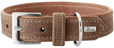 Immagine prodotto di Collare Hunter in pelle Porto, misura: 50 cm, colore: tabacco/cognac