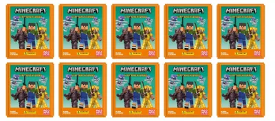 Image de 10 x MINECRAFT Pouch – MINECRAFT: Stay Adventurous – STICKERS FOR YOUR ADVENTURES