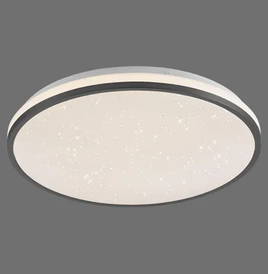 Produktbild von JUST LIGHT KYLE LED Deckenleuchte Warmweiss Dimmbar 19,5W schwarz 14294-18