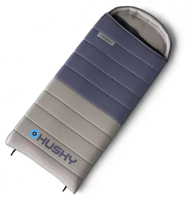 Produktbild von Husky Schlafsackdecke Modell Daunentrommel 2024 -10 ° C - 220 cm-blau mit Grau