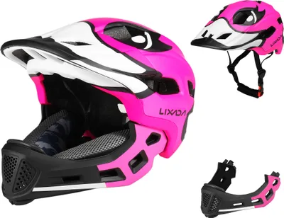 Produktbild von Lixada Kids Abnehmbarer Integralhelm Kinder Sportschutzhelm zum Radfahren Skateboarden Rollschuhlaufen