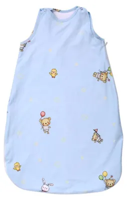 Produktbild von Lorelli Baby-Sommerschlafsack Summer, Länge 80 cm, Breite 42 cm, 100% Baumwolle blau