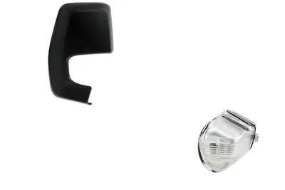 Produktbild von Spiegelkappe + Spiegelblinker passend für Ford Transit-Custom 12 04/12 - rechts 1766579 1766326 BK2113B381AA BK2113B381AB 2123087 1776499 BK21 Johns