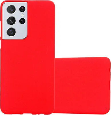 Obrázok produktu pre Cadorabo ochranné puzdro pre Samsung Galaxy S22 ULTRA v červenom puzdre na mobilný telefón TPU Etui Cover Case