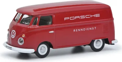 Produktbild von Schuco Volkswagen T1 Porsche, Stadtautomodell, Vormontiert, 1:87, Volkswagen T1 Porsche, Junge/Mädchen, Rot