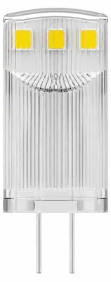 Produktbild von LED Stiftsockellampe 1,6W = 20W G4 klar 200lm Warmweiß 2700K 320°