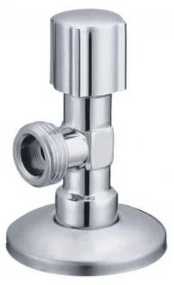 Obrázok produktu pre Rohový ventil vretenový s krytkou, 1/2"x 3/8", chróm