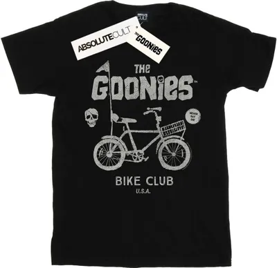 Image de The Goonies - T-shirt "Bike Club" pour homme BI28603 (5XL) (Noir)