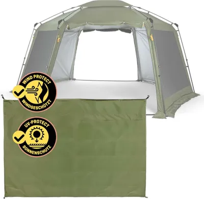Obrázek produktu pro Kde zítra boční stěna pro pop up pavilon šestihran 155x215x167cm zelená