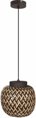 Zdjęcie produktu dla Lampa wisząca Elaine czarna 1xE27x40W metal wym:120x20x20cm IP20 Reality