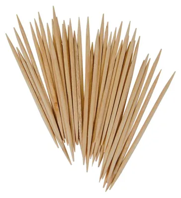 Produktbild von 20000x Zahnstocher aus Holz rund Ø2mm 65mm
