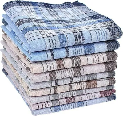 Produktbild von Famanu Taschentücher aus hochwertiger Baumwolle - 10er Set