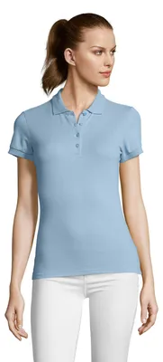 Image de SOLS - Polo « Passion » pour femmes LT2757 (S) (bleu ciel)