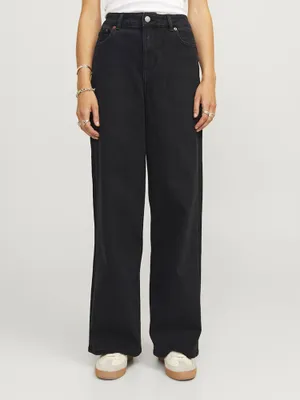 Obrázek produktu pro Jack & Jones Tokyo Wide C6145 Jjxx Džíny s vysokým pasem Černé 30 / 34 Dámské Černé 30