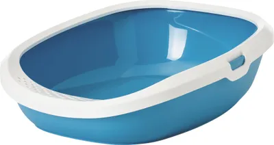Produktbild von Nobby Katzentoilette Gizmo blau/weiß, Größe: M