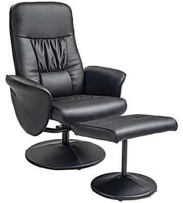 Image de Fauteuil - Fauteuil de relaxation - Fauteuil d'angle - Fauteuil lounge - Dossier réglable jusqu'à 145°