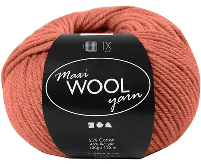 Produktbild von Wolle, L 125 M, Dunkelrosa, 100 g/ 1 Knäuel [HOB-447405]