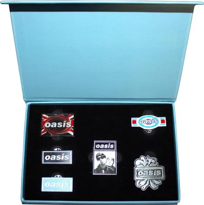 Image de Oasis - Logo - Lot de 6 badges RO14070 (taille unique) (Coloré)