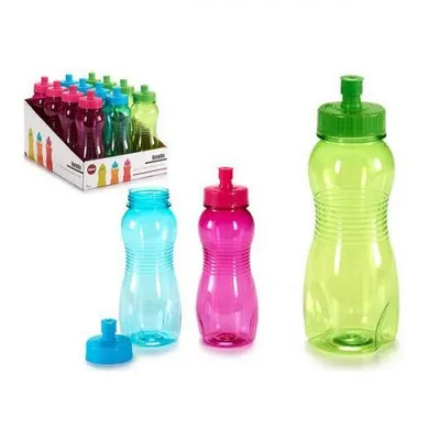 Immagine prodotto di BigBuy Home S3602376 Bottiglia per bere, unisex adulto, multicolore, 7 x 20,5 x 7 cm/550 ml