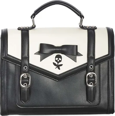 Produktbild von Banned Alternative Handtasche Damen Nevermore Satchel schwarz Standard