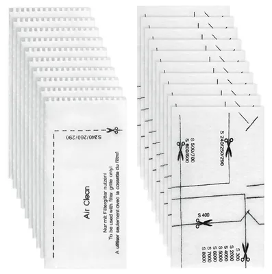 20er Set Staubsaugerfilter für Miele Modelle
