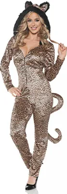 Produktbild von Wildkatze Kostüm Einteiler für Damen | S-XL Größe: M